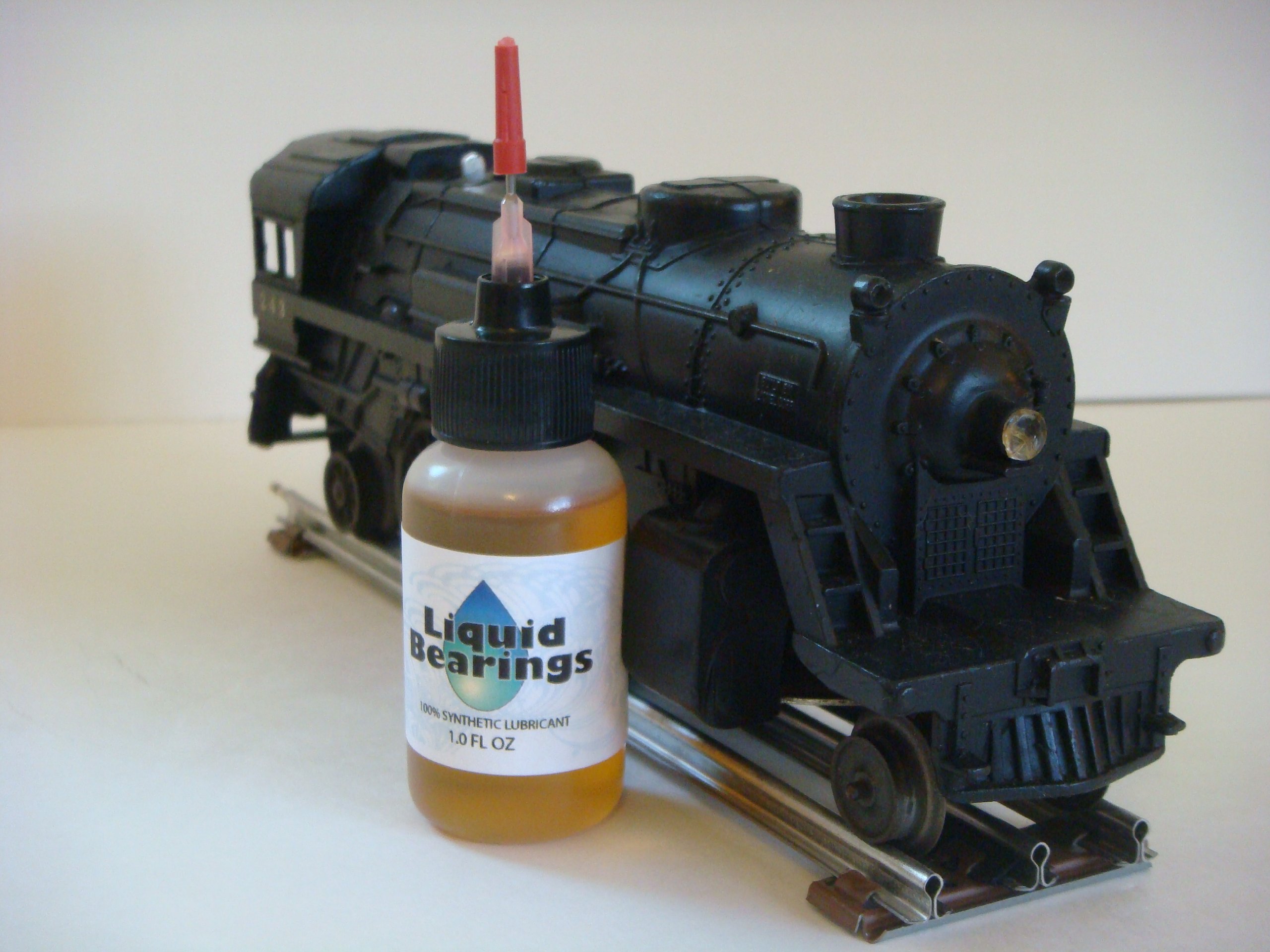 Amazon.com: Liquid Bearings 100%-Synthetic Oil for Vintage Trains and All  Model Railroad uses, Provides Superior Lubrication and Corrosion  Prevention!! : Toys & Games