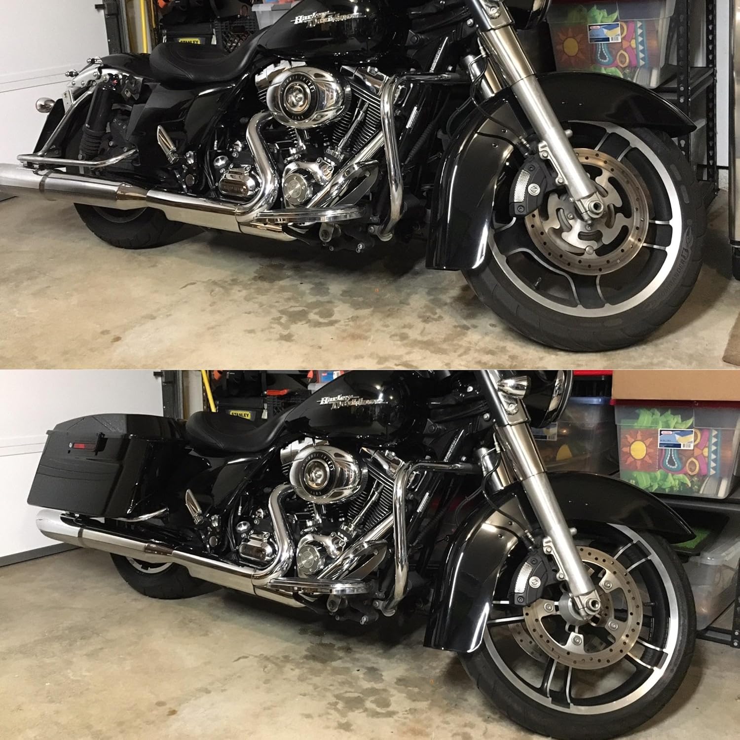 TOFR 21inch x 3.5inch Enforcer Front Wheel Rim Tubeless For Harley Touring Bagger Road King Road Glide Electra Glide Ultra Classic Ultra Limited Street Glide Custom Special 2009-2023 Black
