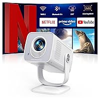 [Android 13|Ottica Corta]Proiettore WIFI6 e Proiettore Portatile Bluetooth 5.4 Two