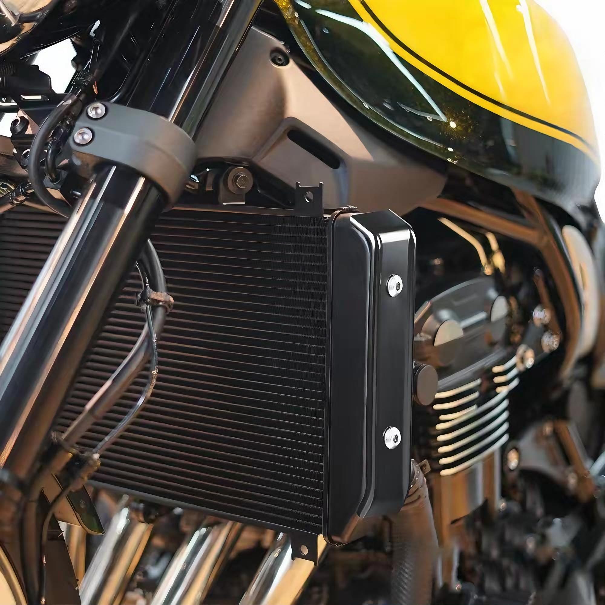 Amazon | 互換性のある Z900RS 2021-2024 ラジエターサイド