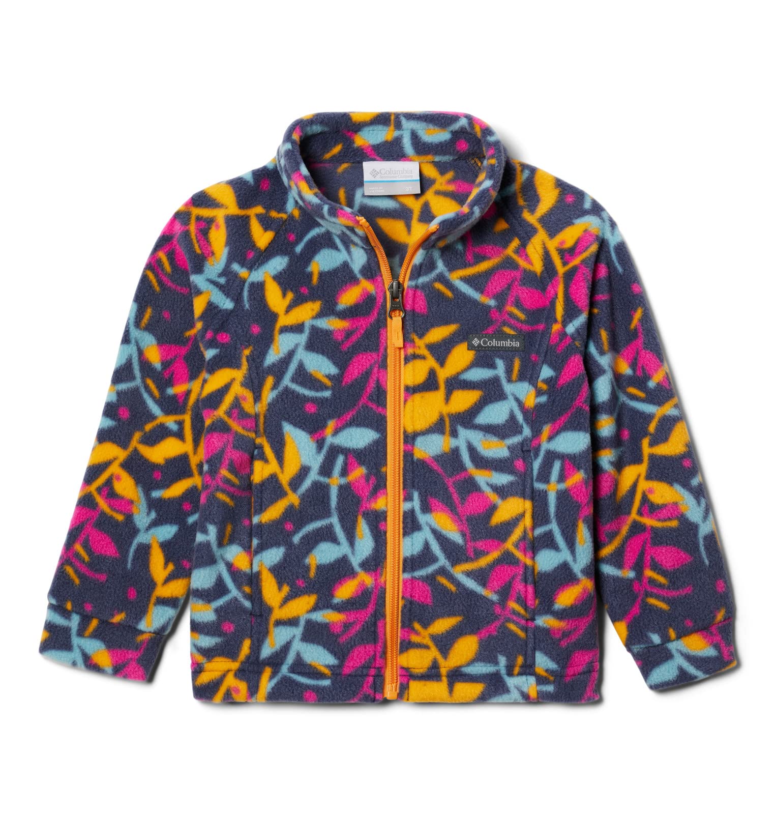 Columbia Youth Girls Benton Springs II Printed Fleece Jacket