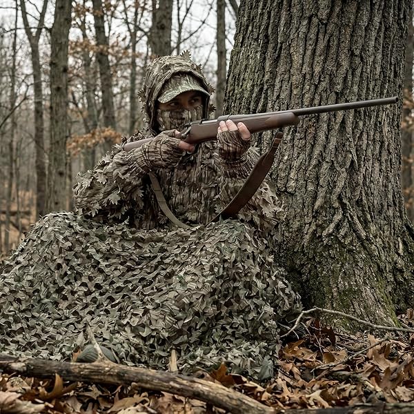 Sitong Bulk Rolle Camo Netz für die Jagd Militär Tarnnetz Sonnenschutz Dekoration - 3