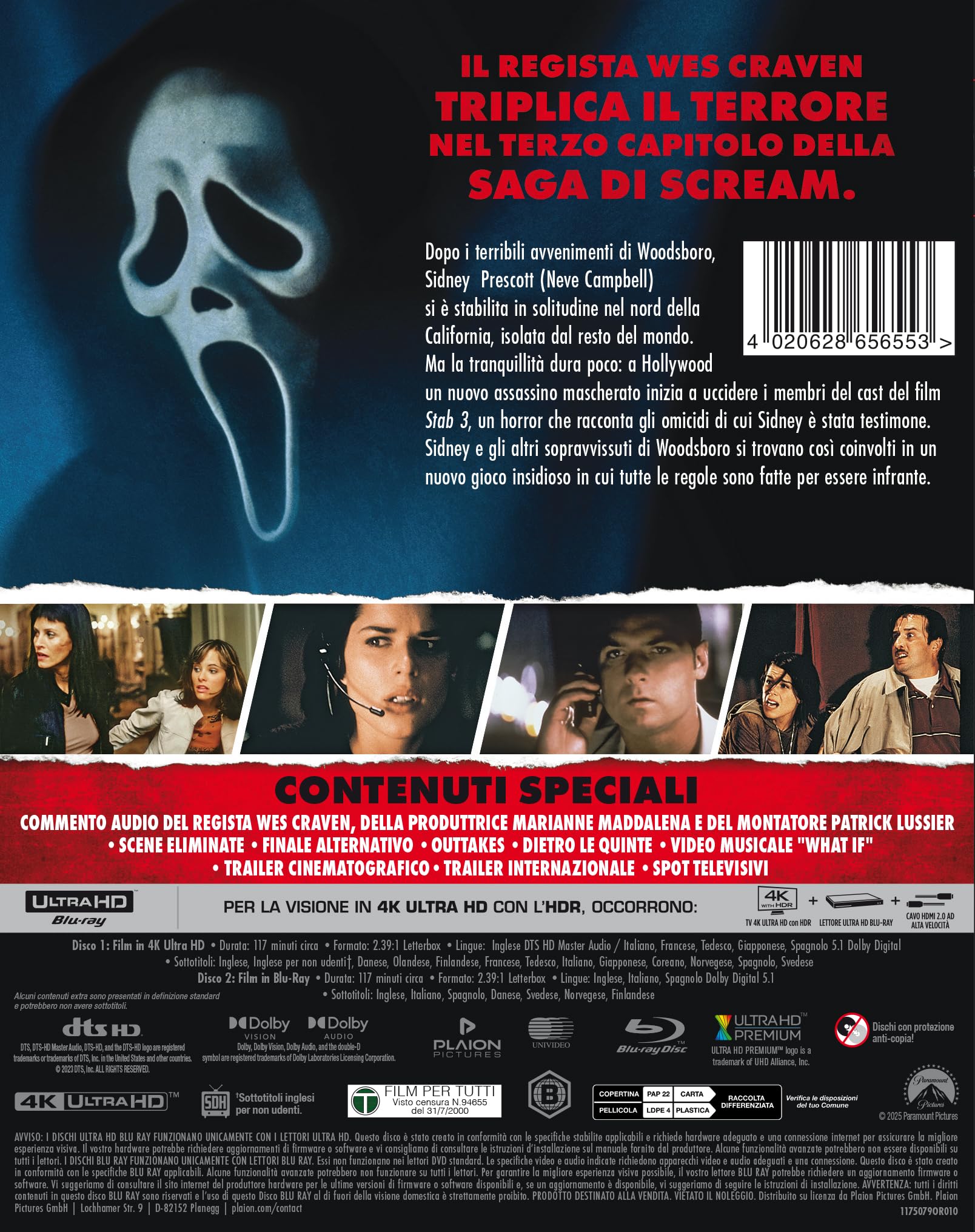 Scream 3 (4K UHD