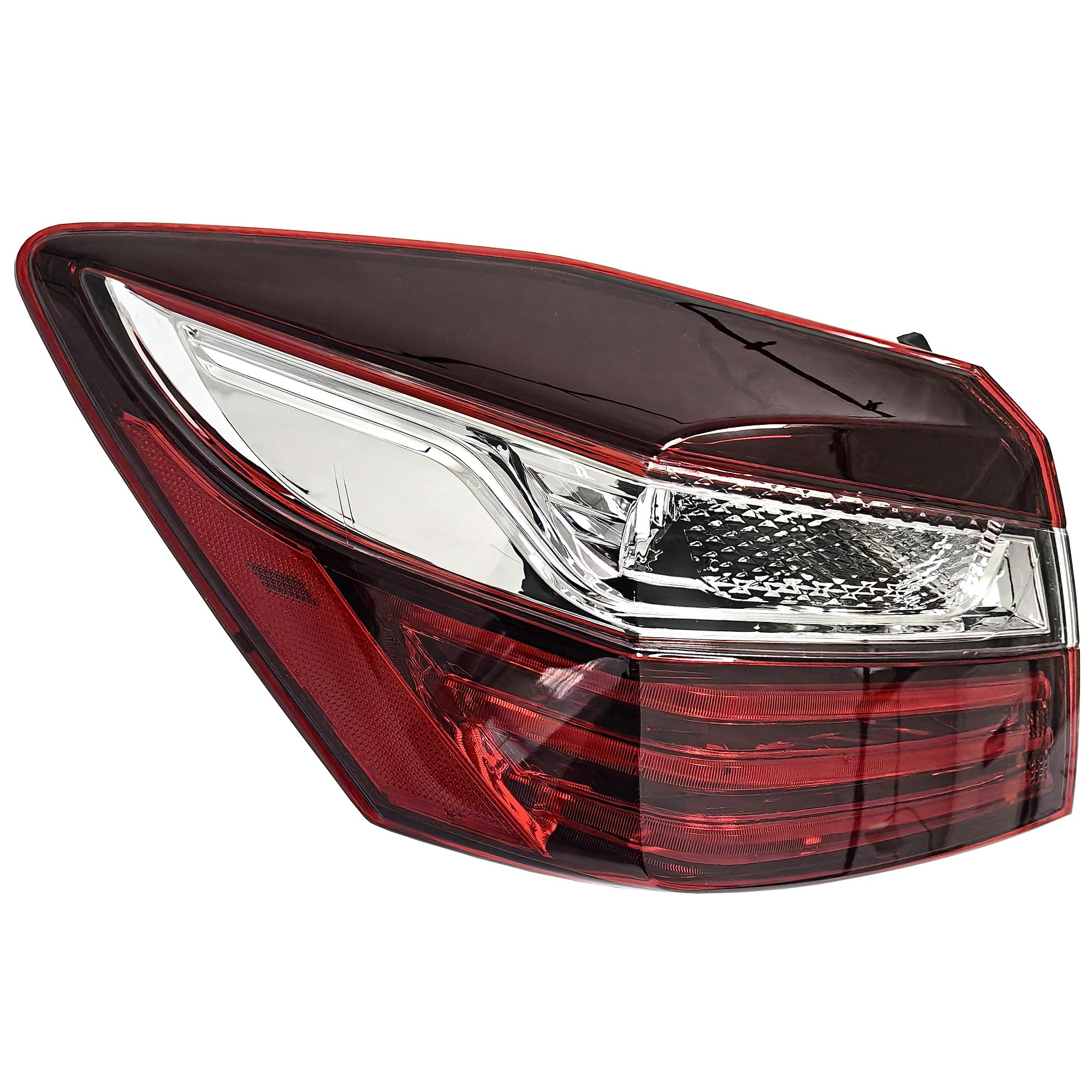 Tail Lights Rear Brake Outer Lamp Assembly for Honda Accord 2016 2017 Left Driver Side LED HO2804108 | ?ÇÄ33550T2AA21 for Sedan Replacement