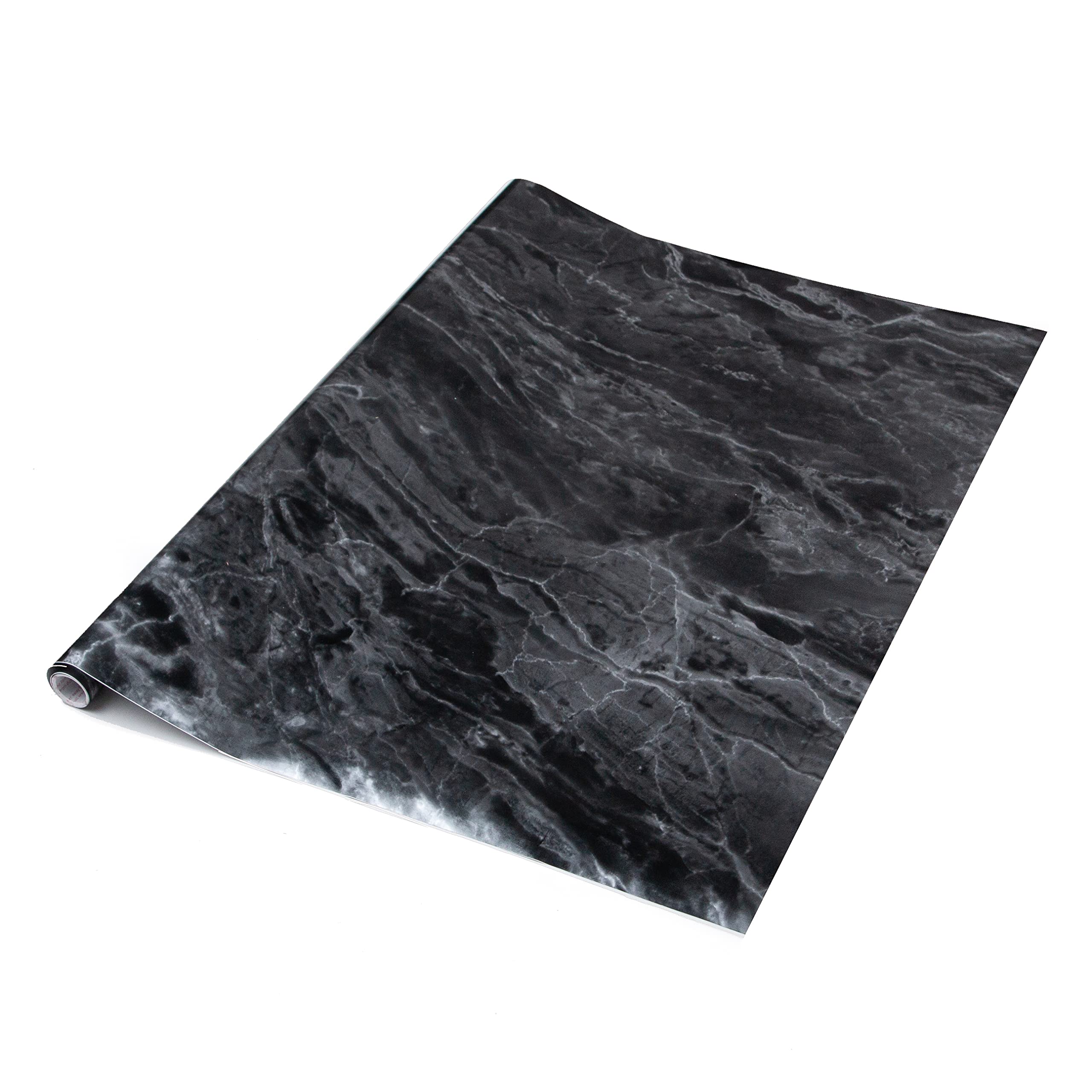 Self Adhesive Vinyl Wrap Film for Kitchen Worktops dc fix Marble Romeo Silver (67.5CM, 10M)