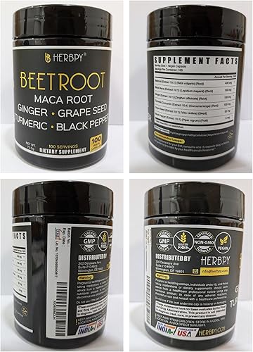 Miniatura 2 de Paquete de cápsulas de raíz de remolacha 6 en 1 y suplementos de canela de Ceilán 6 en 1 prémium - Apoya la salud inmune y digestiva