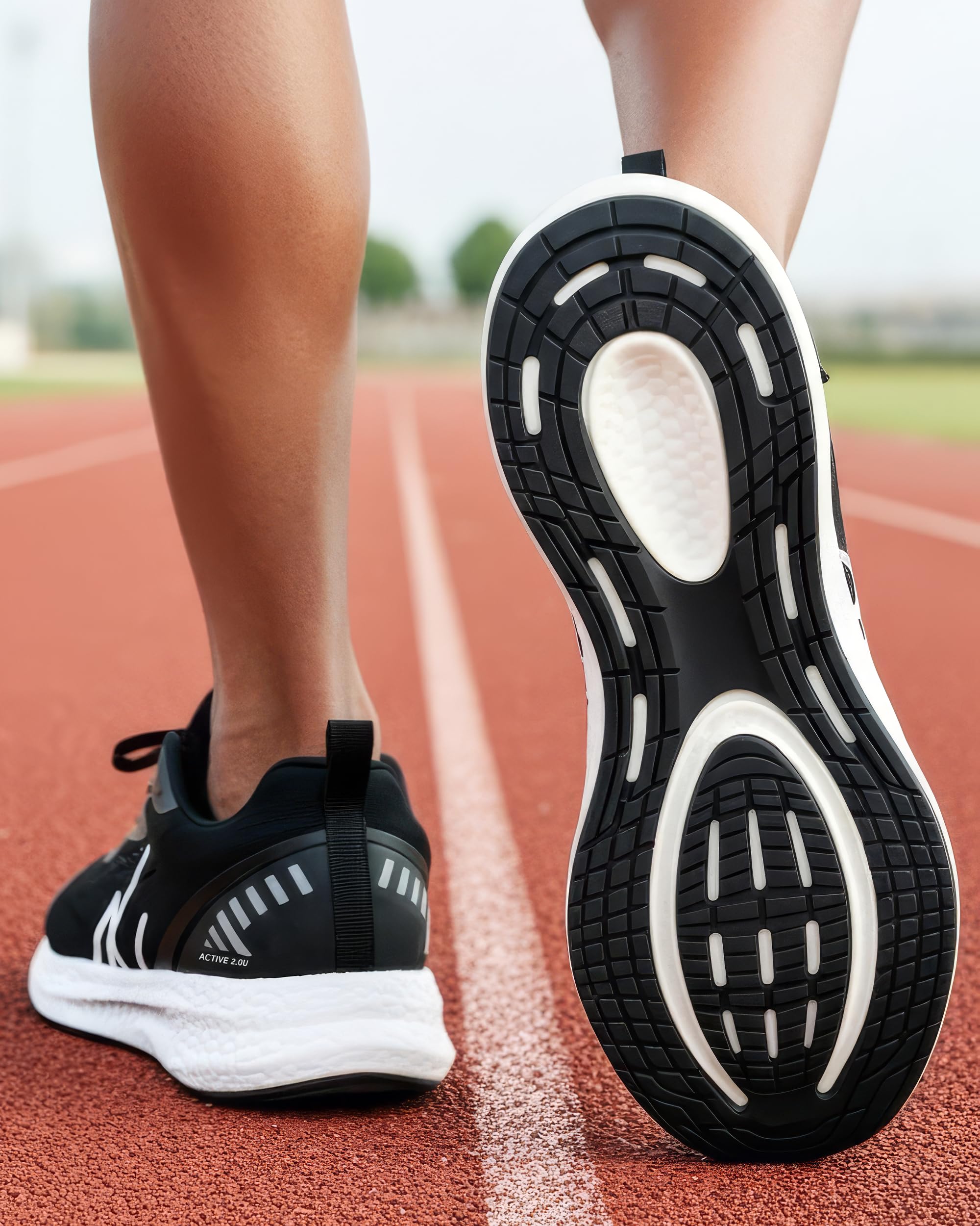 Rete Traspirante 3D Scarpe Running Uomo Corsa Palestra Leggere