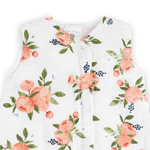 Miniatura 2 de Little Unicorn Saco de dormir de muselina prémium de 6 a 12 meses, 1.1 TOG, algodón de muselina suave y transpirable para un sueño más seguro,