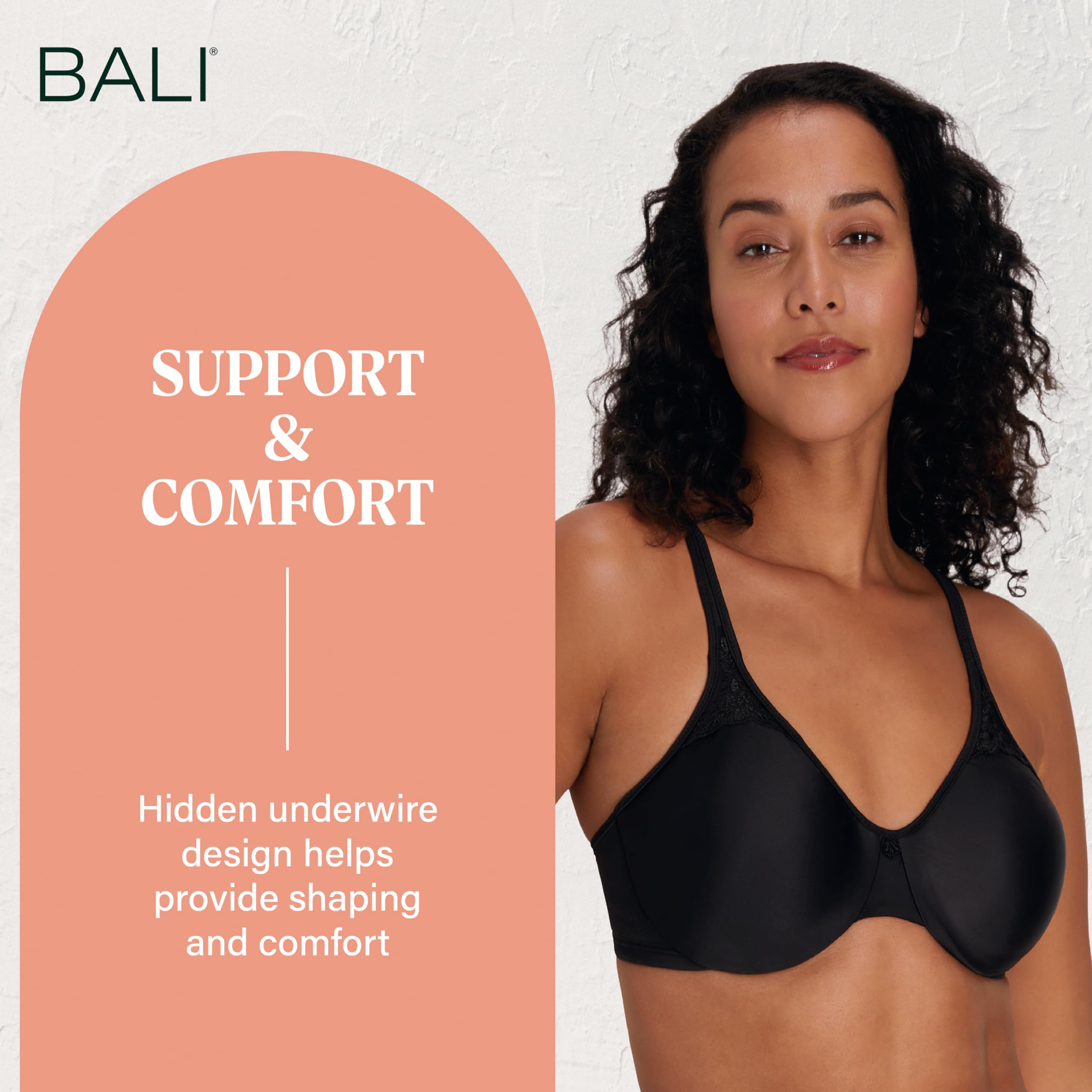 Maidenform Bali-Passion for Minimizer Wired Bra Reggiseno Donna