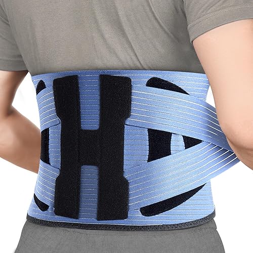 NEENCA Soporte lumbar ajustable para aliviar el dolor de espaldalumbarcintura, cintura con estabilizadores de resorte para lesiones, hernia de