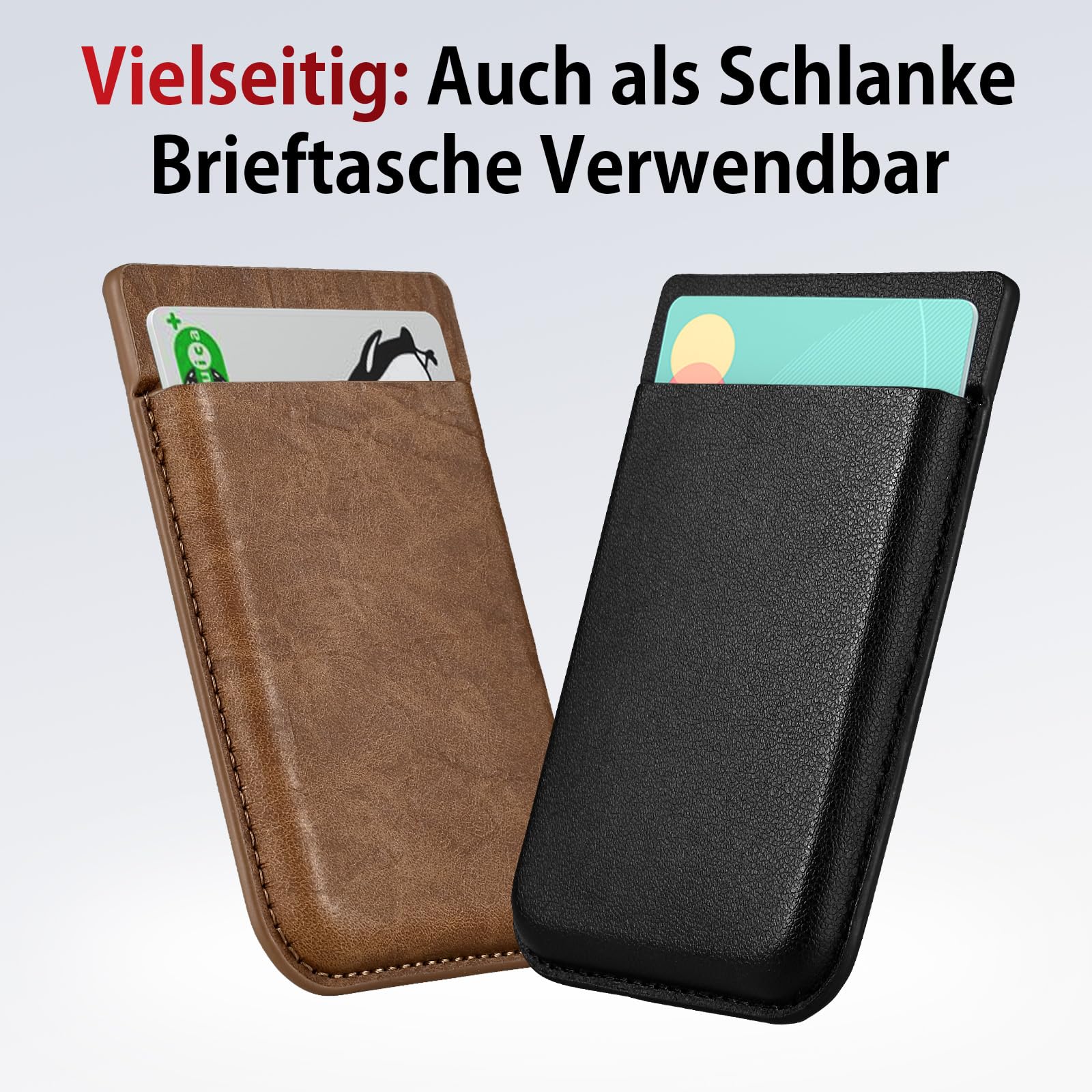 Diktiergerät Magnetische Hülle für Plaud Note, kompatibel mit Plaud Note KI Aufnahmegerät, tragbare Schutzhülle (Braun)