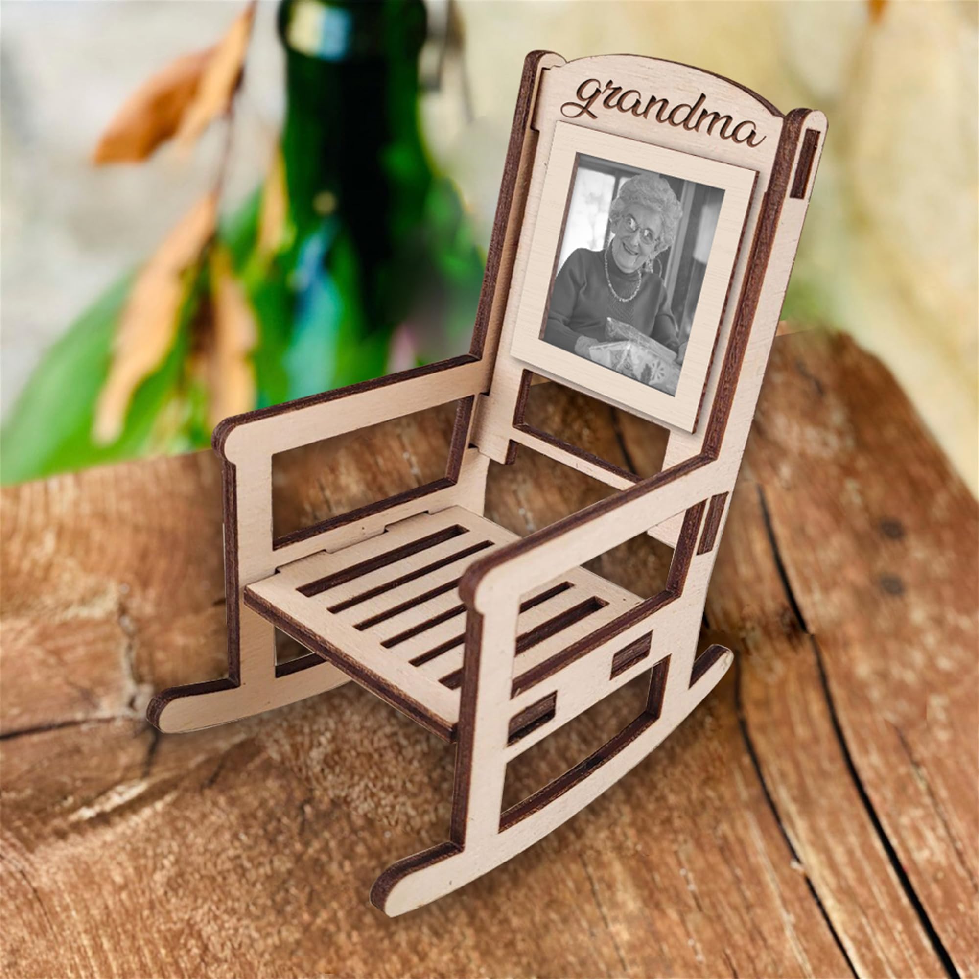 Amazon.com: Personalized Christmas in Heaven Chair Custom Photo