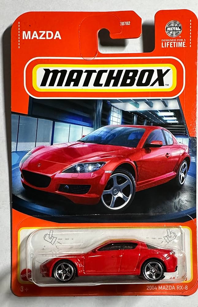 Amazon.co.jp: 2024 マッチボックス - 2004 マツダ RX-8 - レッド - 49