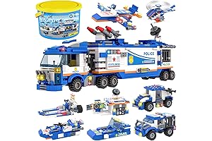 LEGO City Police Mobile Command Center Building Block Set
