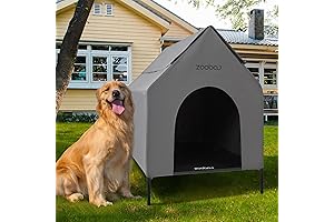 36" Dog House for Large Dogs: Indoor or Outdoor, Weatherproof