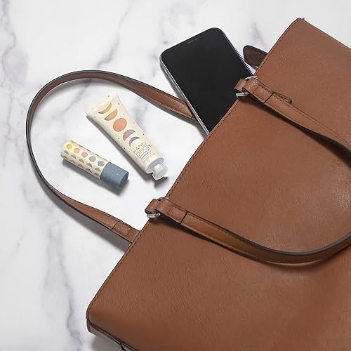 Miniatura 7 de Set de bálsamo labial y loción para manos, artículos de tocador de tamaño de viaje, juego de regalo de 2 piezas, fases lunares por Studio Oh!