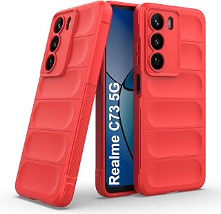 amazon basics Back Case Cover for Realme C73 5G | Compatible for Realme C73 5G Back Cover | Liquid Silicon Magic Case with... Price In India