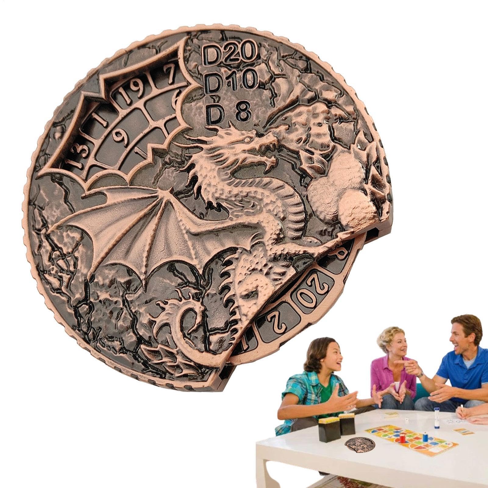 Kości Spinner, Kości Dekoracyjne kostki monetowe typu „wszystko w 1”