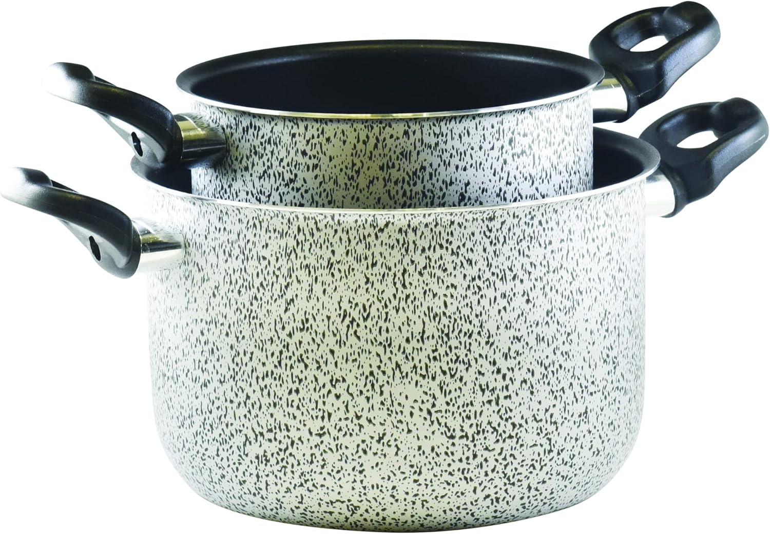 HOUSE COLLECTION Linea KOS Saucepans Set of 2 16/20 cm, Grey Trudi, Medium (HSC1876)