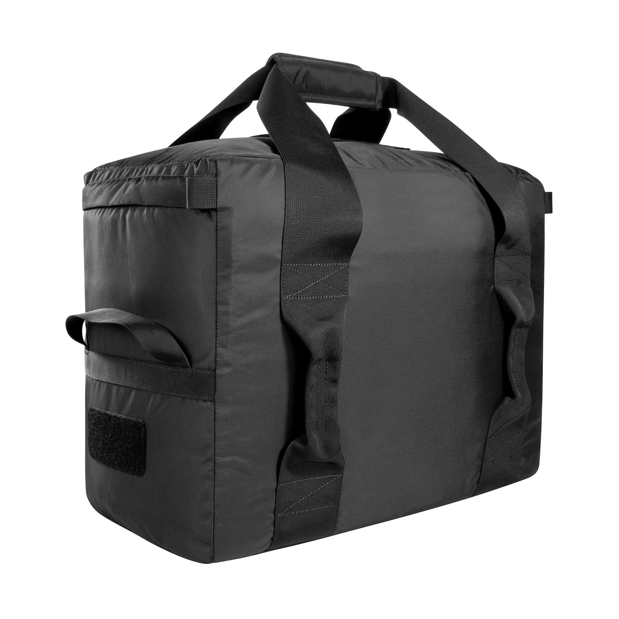 Tasmanian Tiger TT Gear Bag – watowana, wytrzymała torba na wyposażenie, czarna, z laserowym cut Molle i zapięciem na rzep oraz dwoma kieszeniami z siatki., czarny, 40 Liter, Torba na wyposażenie