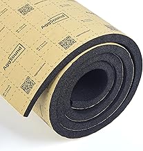 1 roll 25mm 152×40cm thick foam, self-adhesive car insulation, self-cutting mat insulator (0.56㎡)