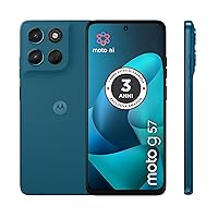 Motorola moto g57 con 3 anni di garanzia (8/256GB, Fotocamera 50+8MP+flicker sensor)