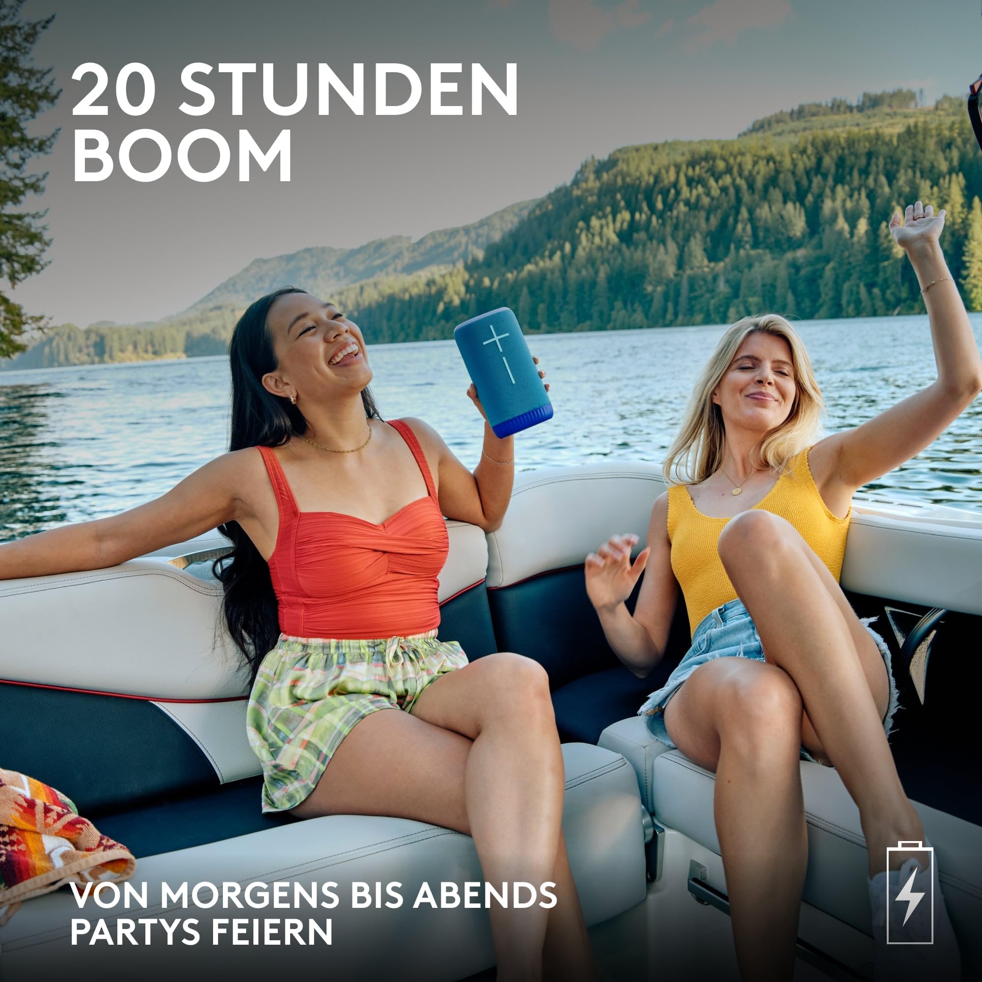 ULTIMATE EARS EVERBOOM kabelloser mobiler Bluetooth-Lautsprecher