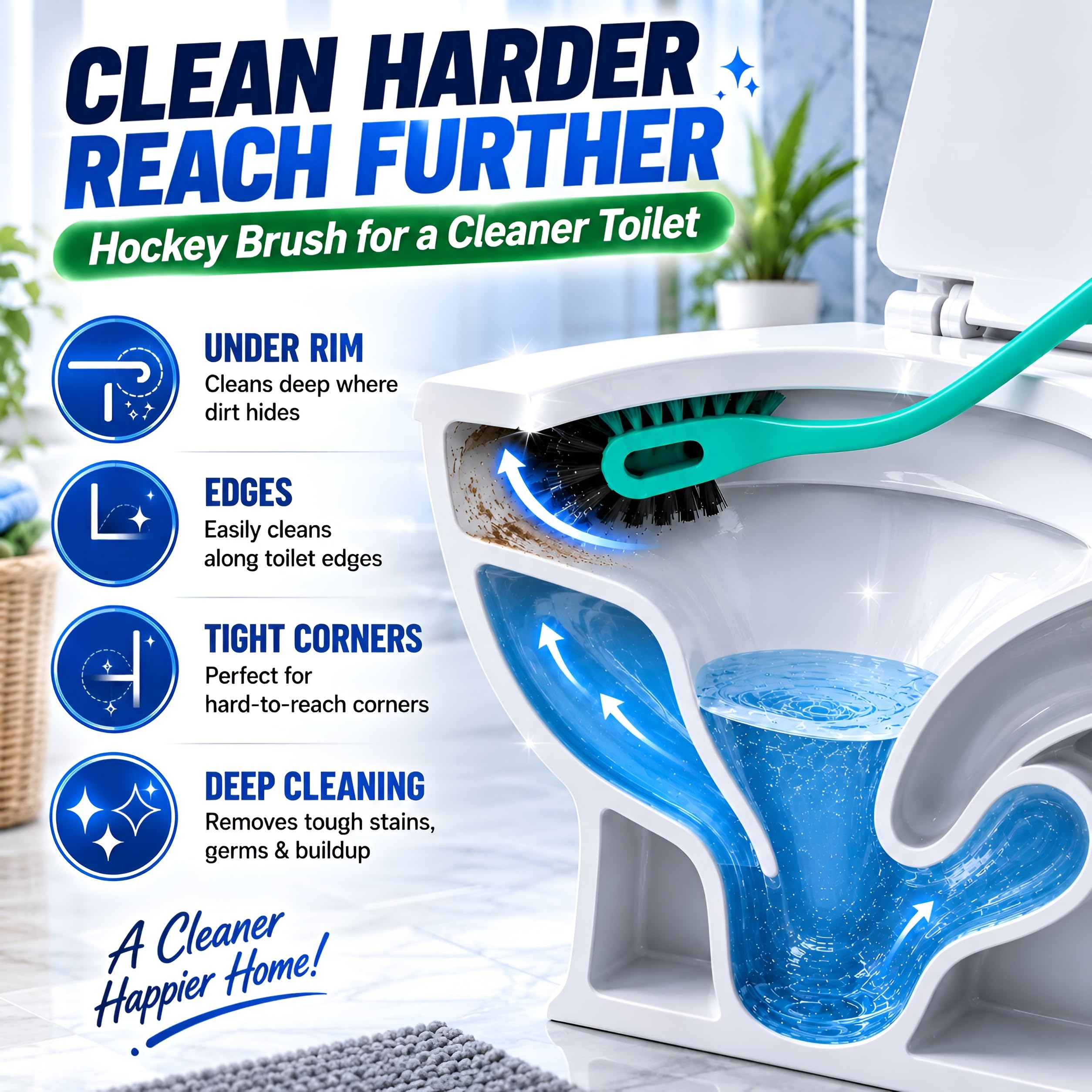 PulGos 7-in-1 Toilet Cleaning Set - Clean Your Bathroom! -4