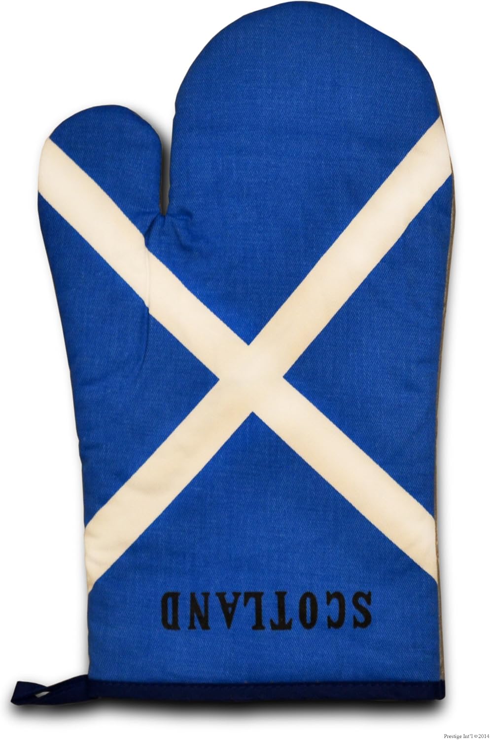 Scottish Saint Andrew's Cross Flag Kitchen & BBQ SetNew w/ Apron, Oven-mitt & Pot-holder Scotland the Saltire