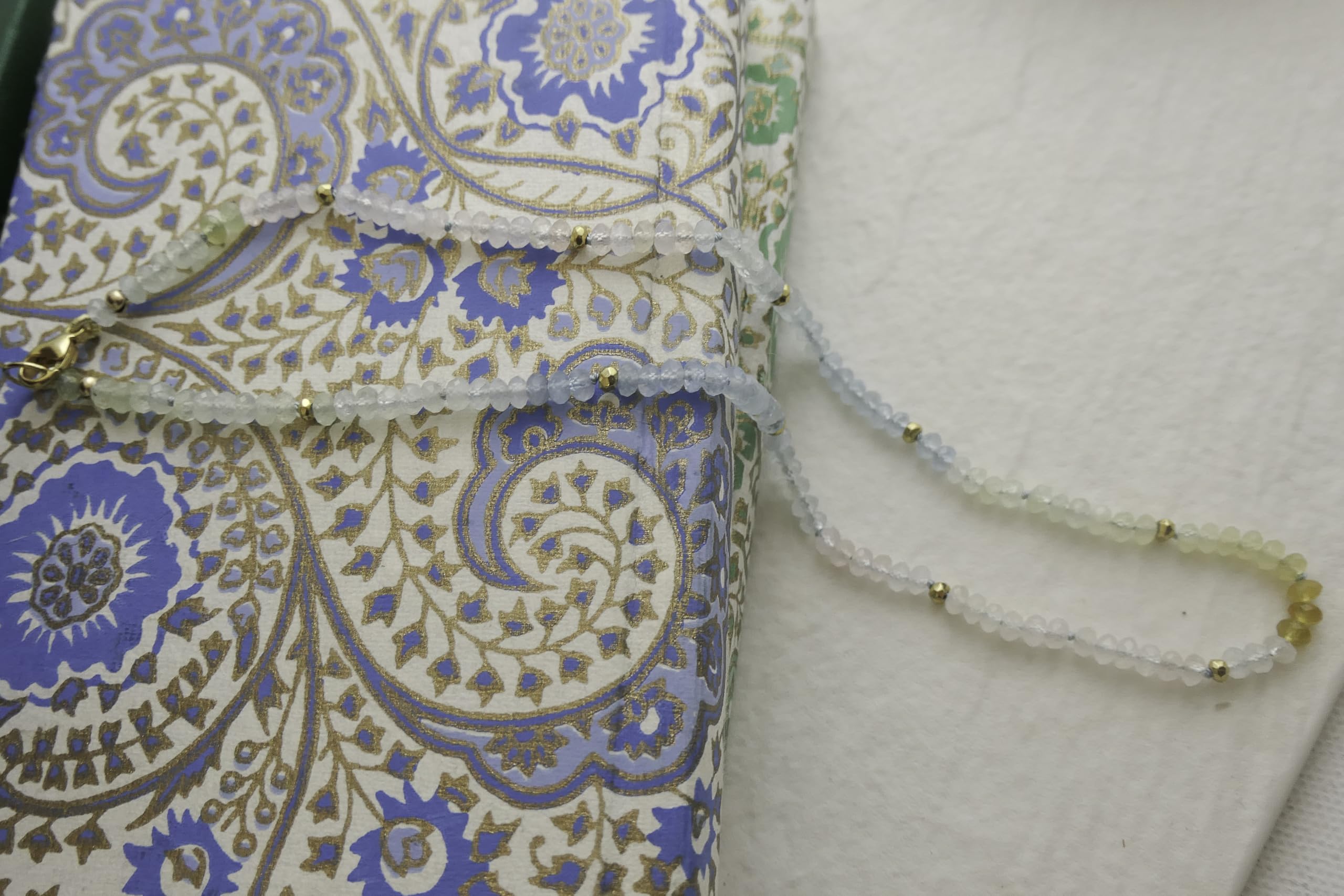 Sophia Rose Collana Berillo Multicolore Donna Pietre Naturali