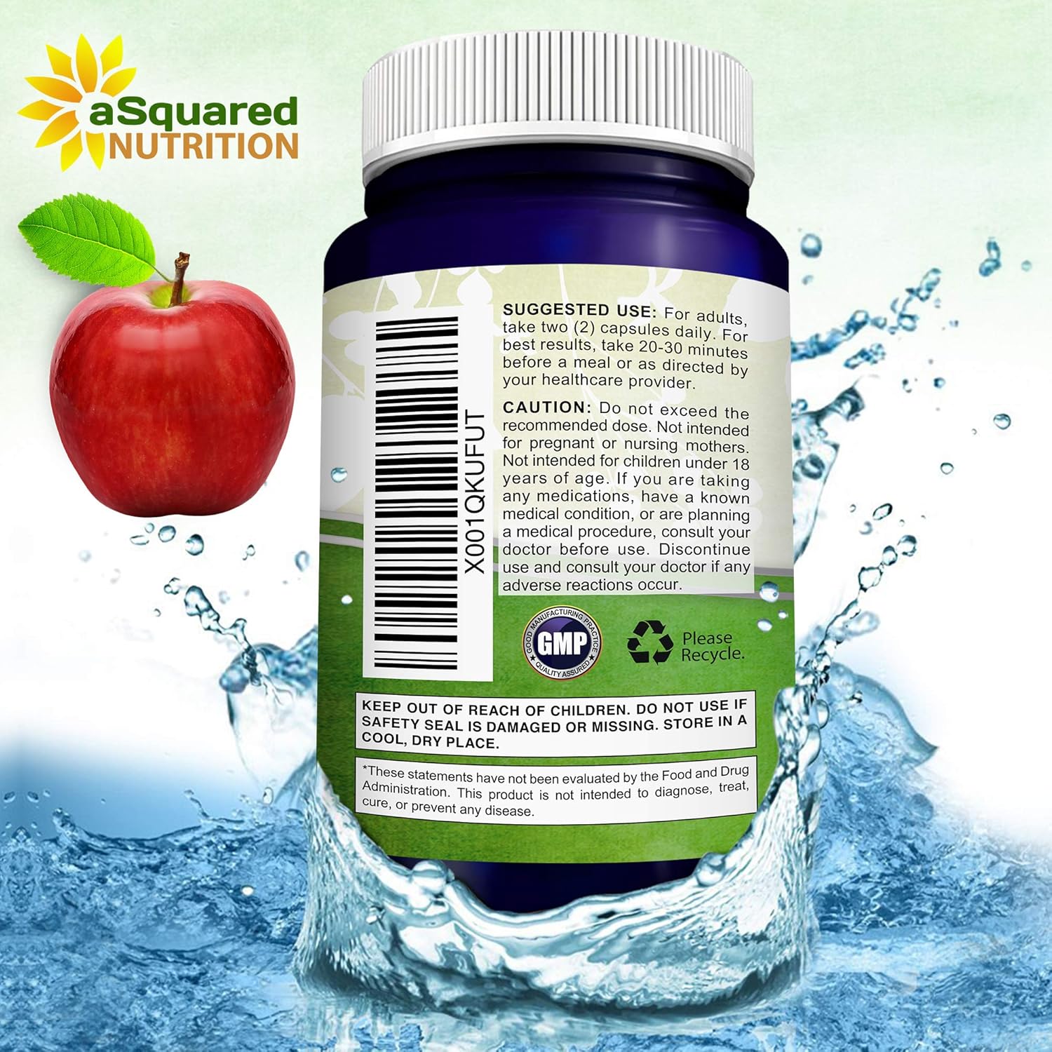 Buy Apple Cider Vinegar Supplement (120 Capsules) Extra Strength