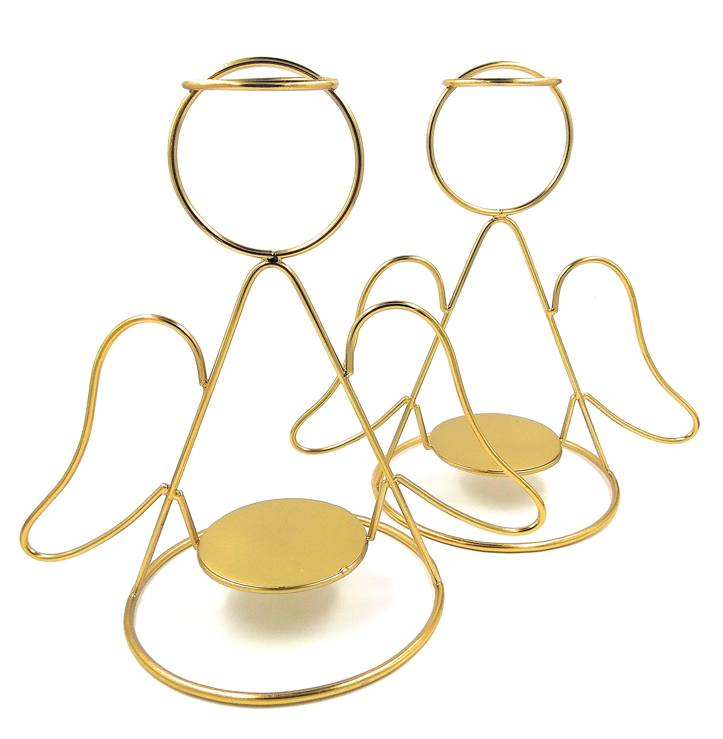 Kraftyhome Candle Holders for Home Decor | Candle Holder for Table | Fairy candlestand- S/2