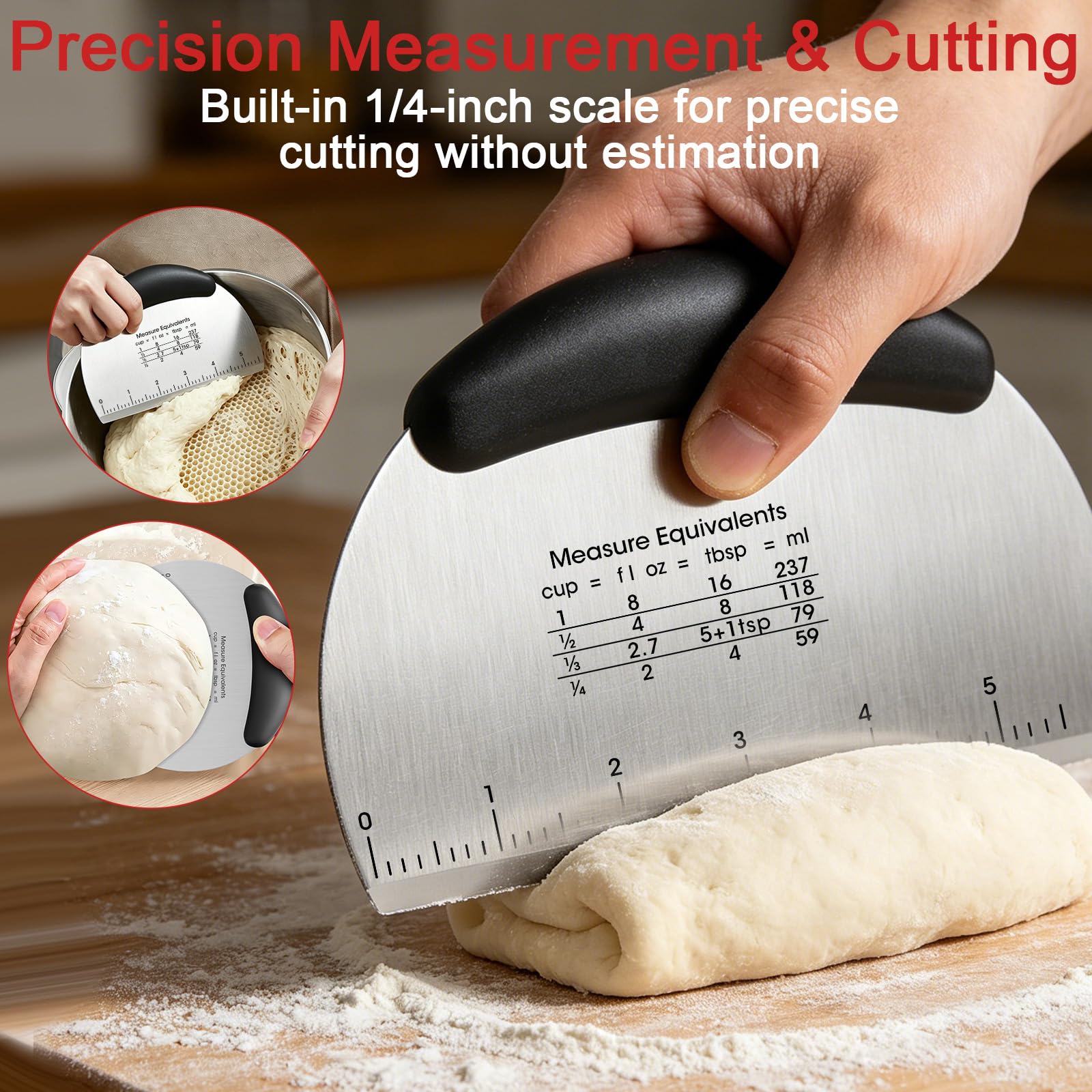 iklestar Kit 4 pièces pour pizza, 30 * 35CM Pelle à Pizza Perforée en Aluminium avec Manche Repliable, Coupe-pâte, Roulette à pizza professionnelle, Pelle à Tarte en Acier Inoxydable