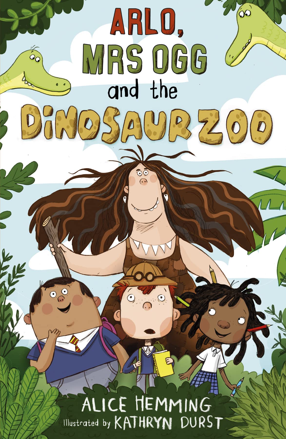 Arlo Mrs Ogg & the Dinosaur Zoo By Alice Hemming