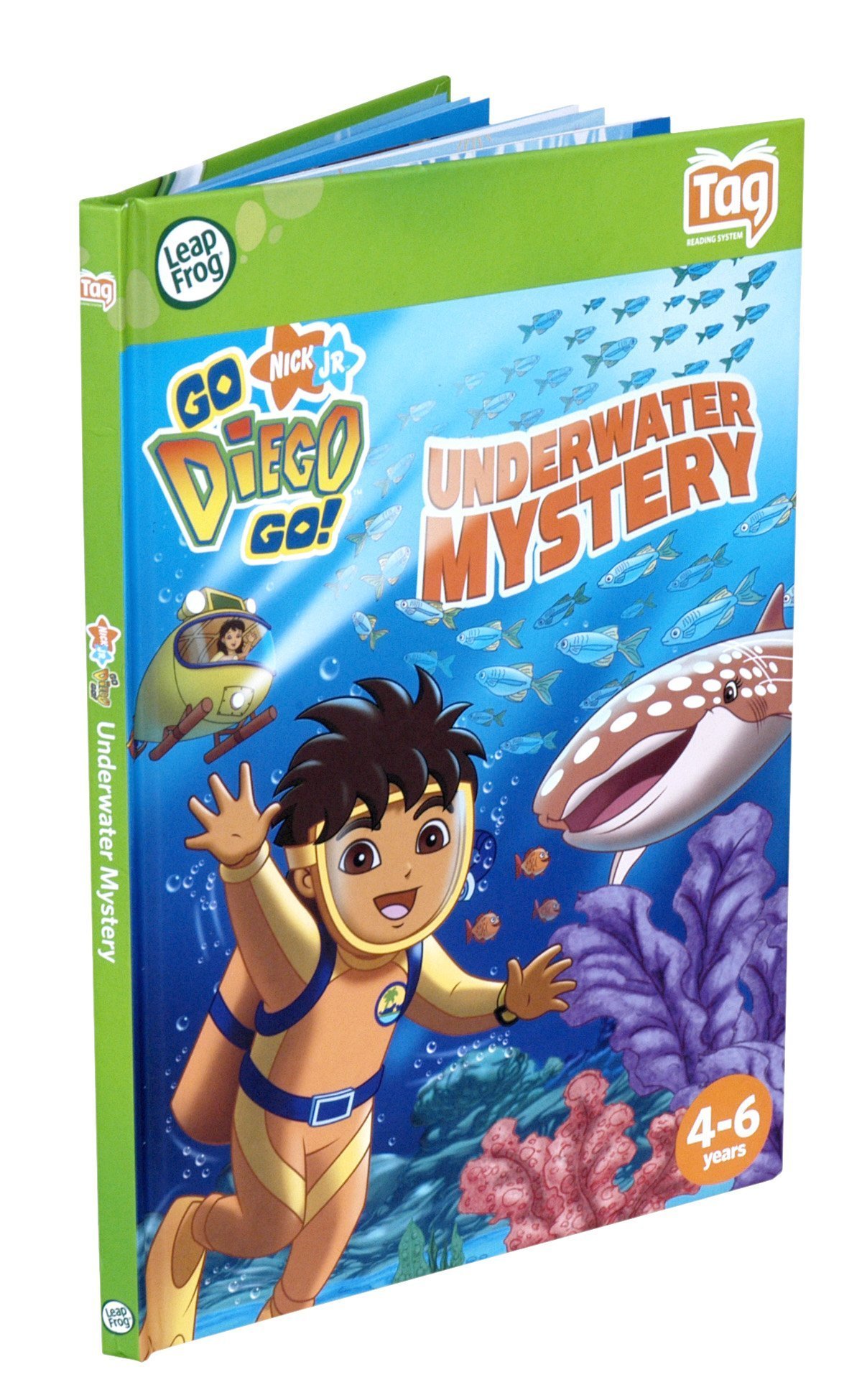 LeapFrog Tag Book: Go Diego Go! Underwater Mystery (Works with LeapReader)