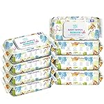 HAPPY BUM Baby Wipe Wet Wipes, Baby Wipes Unscented, 8 Packs, 640 Count