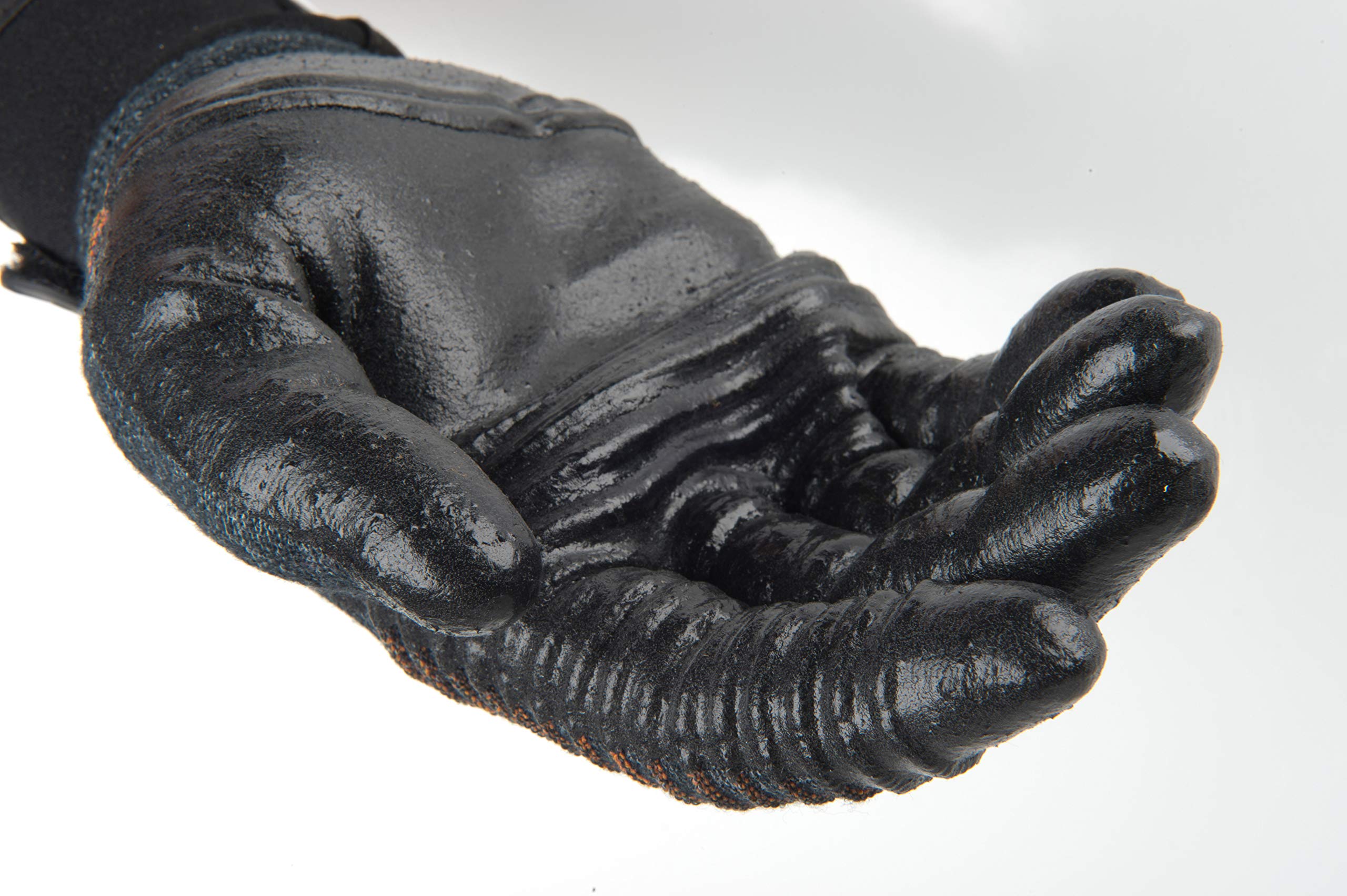 Ansell ActivArmr 97-008 Arbeitshandschuhe, Mehrzweckhandschuhe, Mechanikschutz-Handschuh, Industrie PSA, Schwarz, Größe XL (1 Paar)