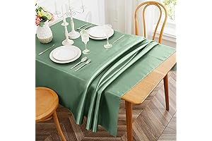 Sage Green Silk Tablecloth: Enhance Your Dining Experience