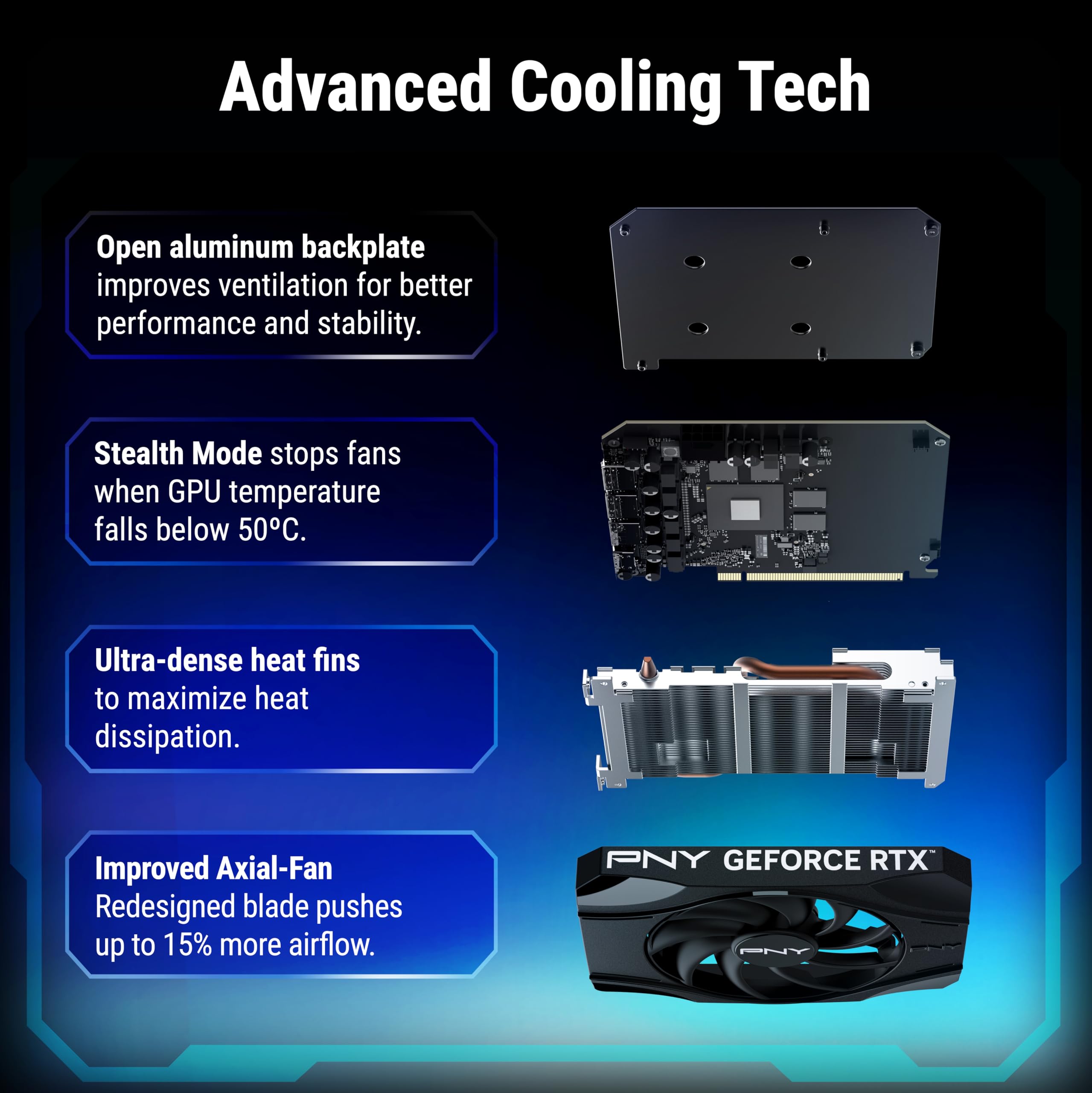 PNY GeForce RTX™ 5050 Single Fan