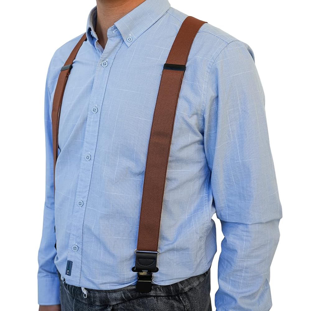 小物 - y's for men suspender KUNN Men's suspenders 1.4 inch Adjustable Elastic Suspender
