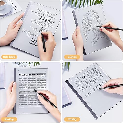 Miniatura 4 de Ayotu (10 puntas) Marcador/marcador notable más puntas de bolígrafo, sensibilidad a la presión y soporte de escritura de inclinación, paquete de 10