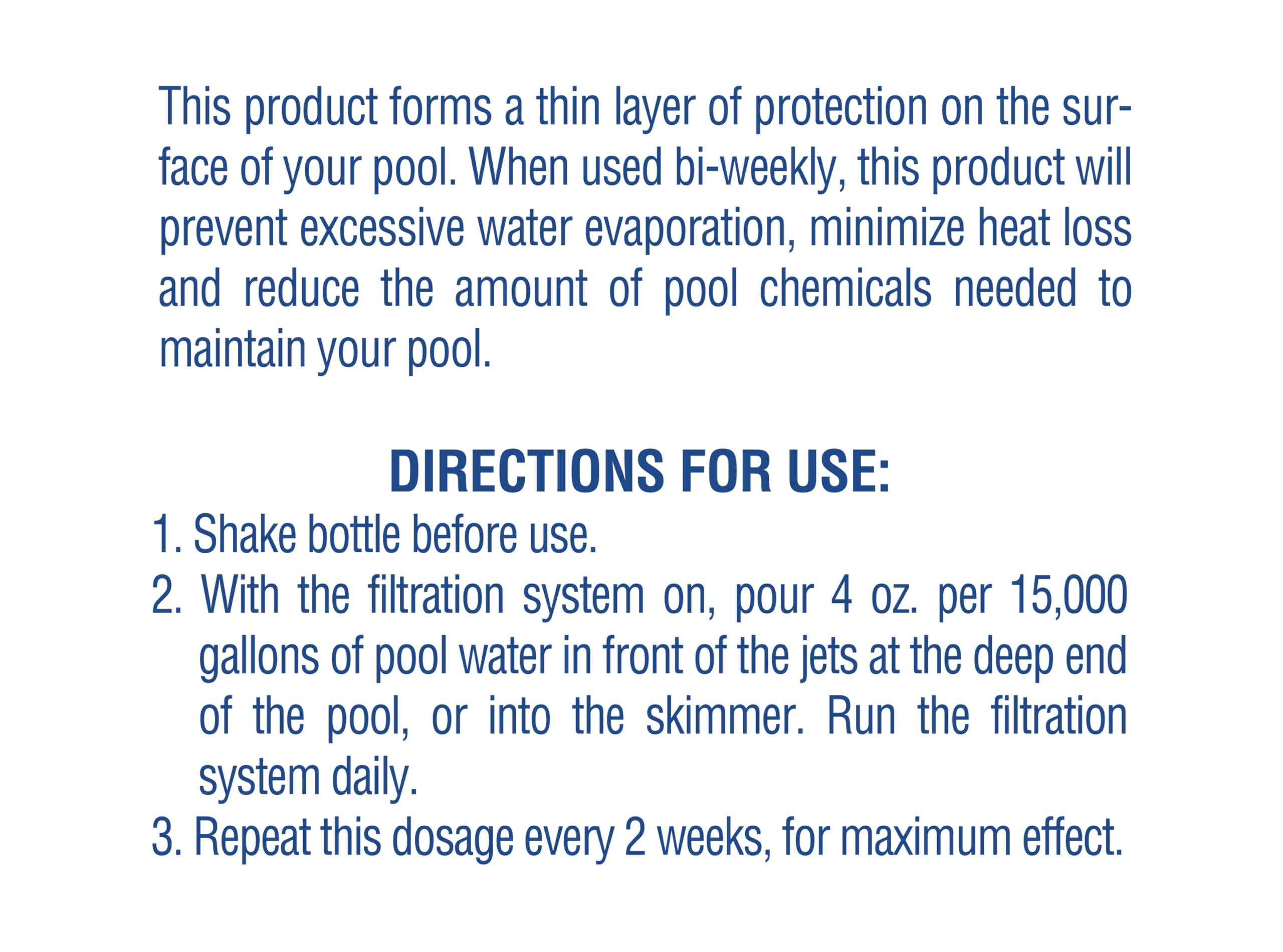 Pool Mate 1-2706-04 Calentador Solar de Piscina para Piscinas, 1 Cuarto de galón, Paquete de 4