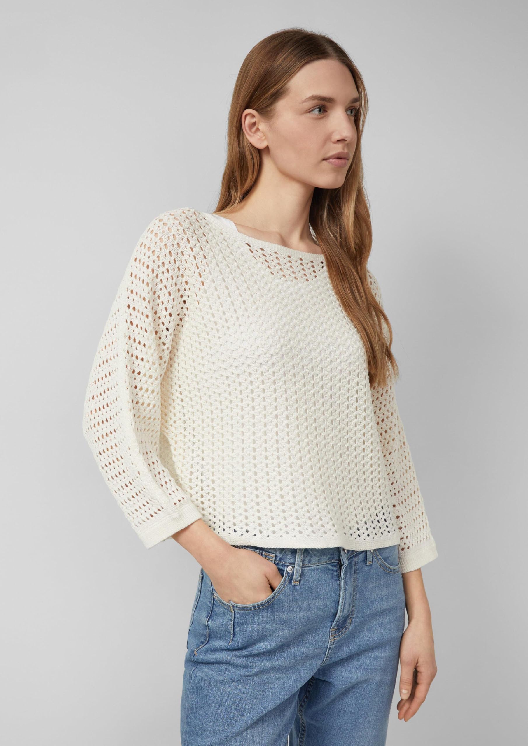 s.Oliver Damen 2178901 Pullover 3/4 Arm (1er Pack)