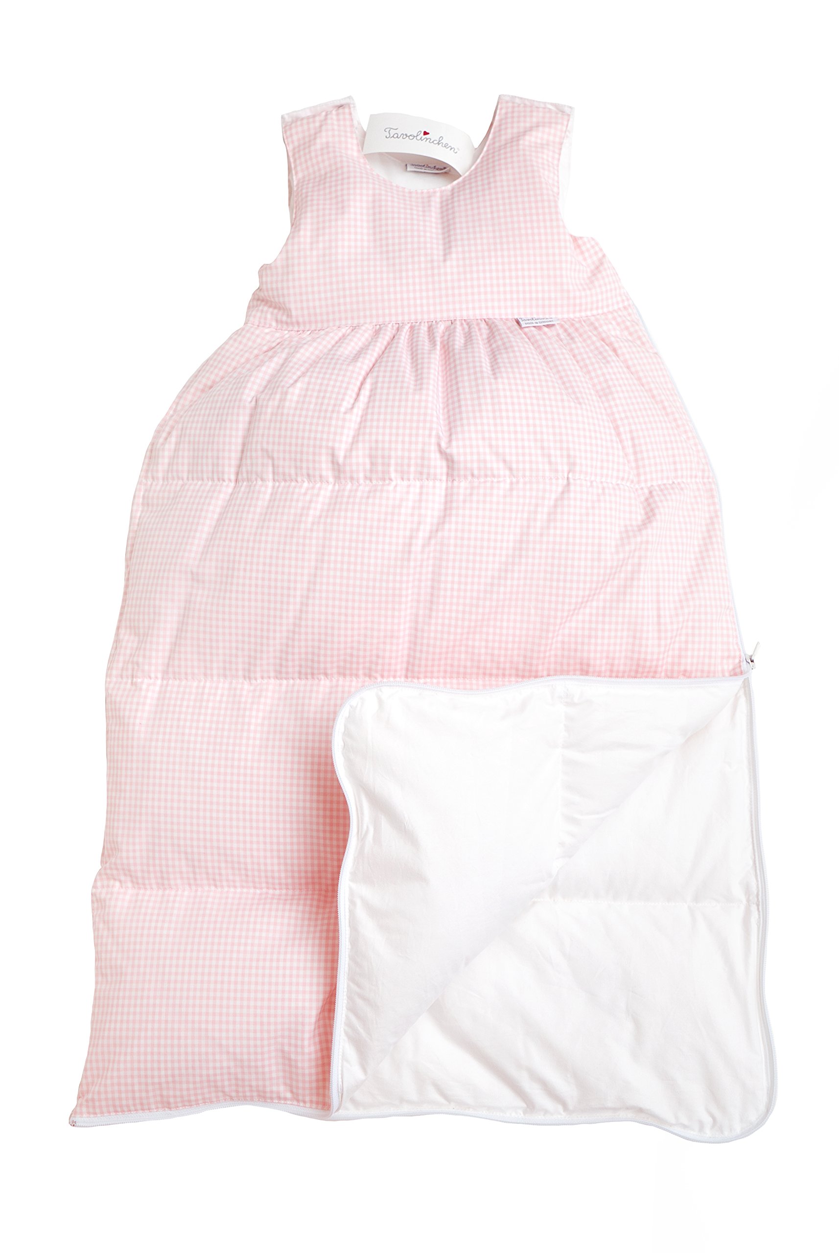 Saco de dormir para bebé de plumón TwistKaro, color rosa, 90 cm