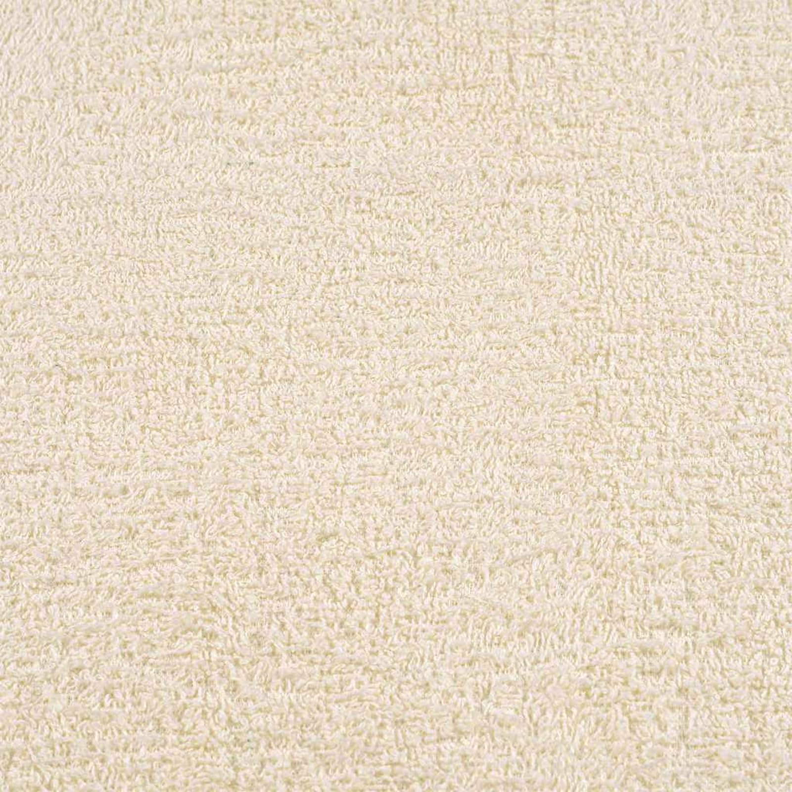 Homgoday Set di 10 Asciugamani da Doccia 100% Cotone 70x140 cm Crema, Morbido e Assorbente, Certificato Oeko-Tex, Anello per Appendere, Lavabile in Lavatrice, FROGN