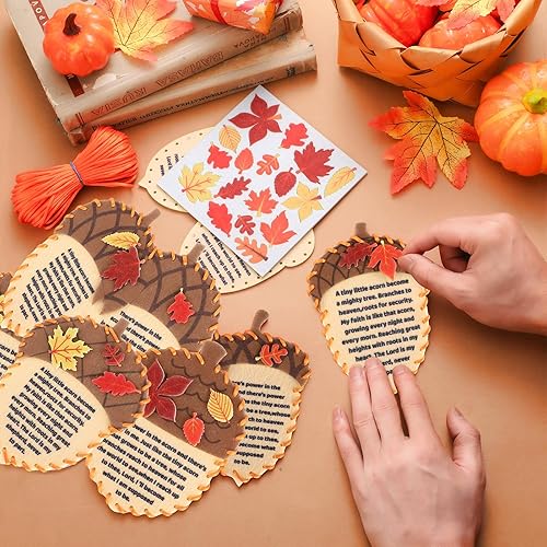 Miniatura 3 de Suzile 30 juegos de manualidades escolares dominicales de otoño para niños, manualidades religiosas de Acción de Gracias, kit de manualidades de