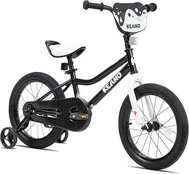 KEANO Kids Bike for Boys Girls Ages 3-12 Years Old, 12-18 Inch BMX Style Kid's Bikes with Training Wheels, 20 Inch Kids' Bicycle with Kickstand