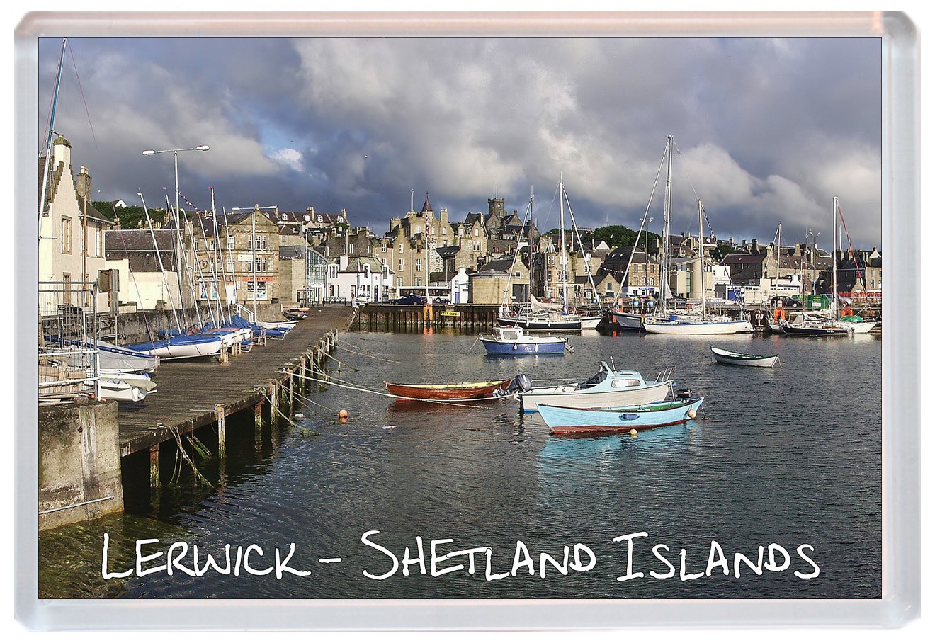 Baked Bean Store Lerwick - Shetland Islands - Scotland - Jumbo Fridge Magnet