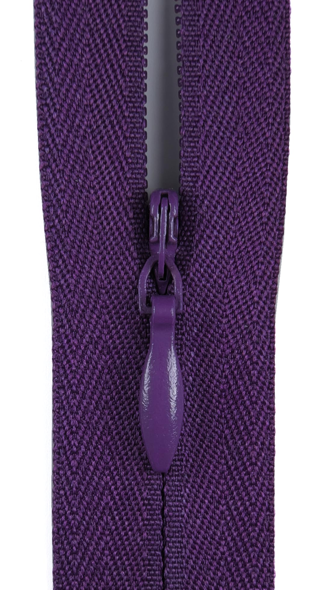 #3 Invisible Zip 16 Inch (40cm), Pack of 5 Close-End Concealed Zippers, Woven Tape, 5 Different Shades, Smooth Nylon Coil - Image 3