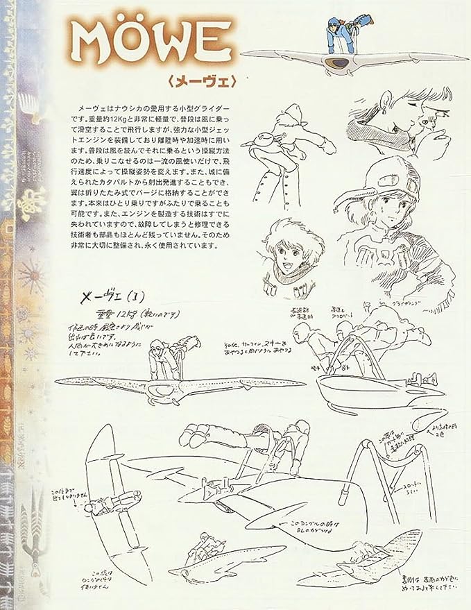 BANDAI SPIRITS Studio Ghibli Nausicaa Figura de Acción Plástico 1:20 miniatura 8